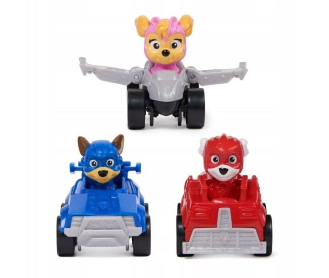 Patrula catelusilor pup squad set cadou 3 masinute Patrula catelusilor pup squad set cadou 3 masinute