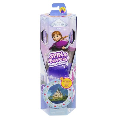 Disney frozen spin and reveal papusa anna cu evantai Disney frozen spin and reveal papusa anna cu evantai