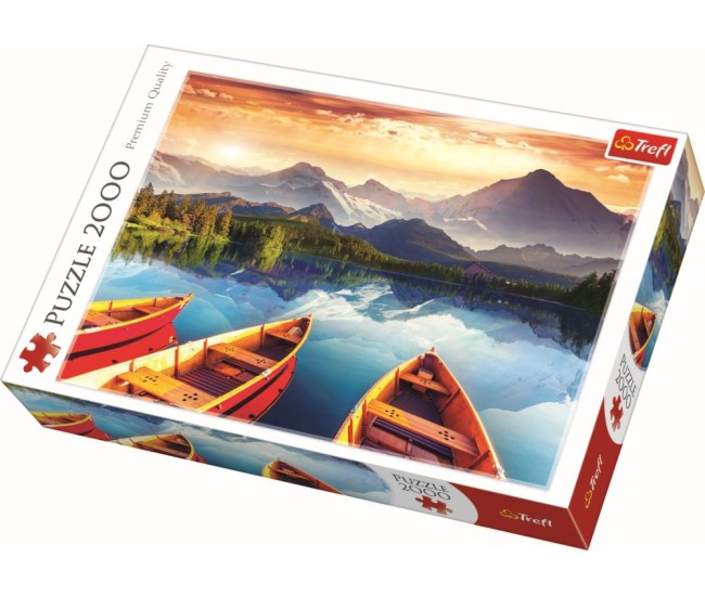 Puzzle trefl 2000 lac montan Puzzle trefl 2000 lac montan