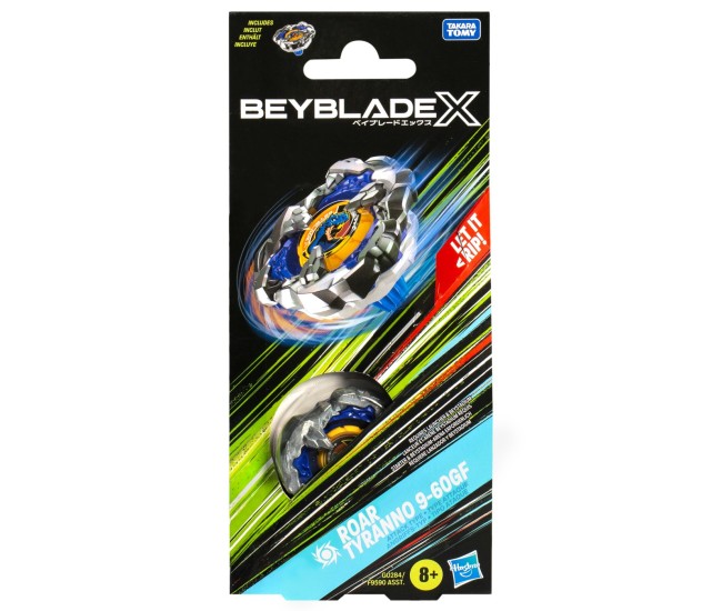 Beyblade x let it rip spirala roar tyranno 9-60gf Beyblade x let it rip spirala roar tyranno 9-60gf