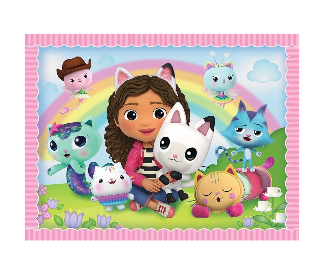 Puzzle trefl 2in1 memo gabbys dollhouse gabi si prietenii ei Puzzle trefl 2in1 memo gabbys dollhouse gabi si prietenii ei