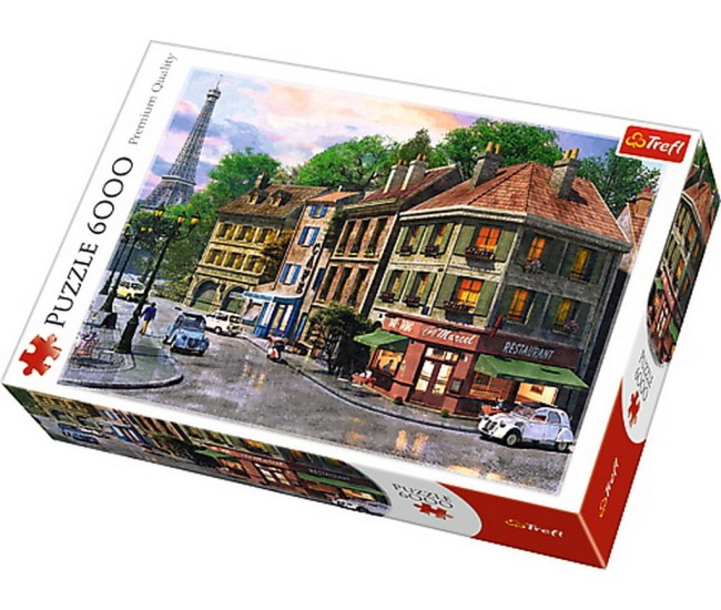 Puzzle trefl 6000 strazile parisului Puzzle trefl 6000 strazile parisului