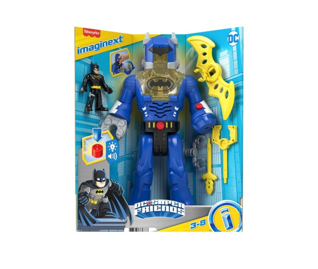 Fisher price imaginext dc super friends robot batman 30cm Fisher price imaginext dc super friends robot batman 30cm