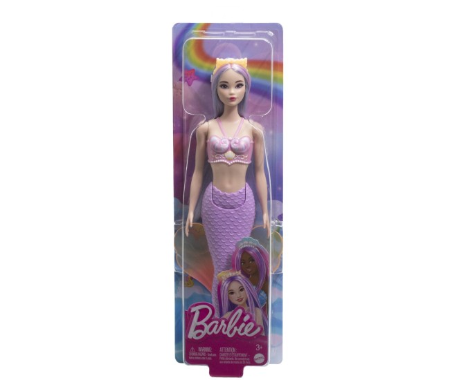 Barbie dreamtopia papusa sirena cu par mov si coada mov Barbie dreamtopia papusa sirena cu par mov si coada mov