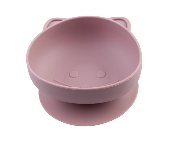 Set 2 castronele cu ventuza silicon melii luxe, model pisica