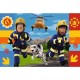 Puzzle trefl 100 pompierul sam mereu de ajutor