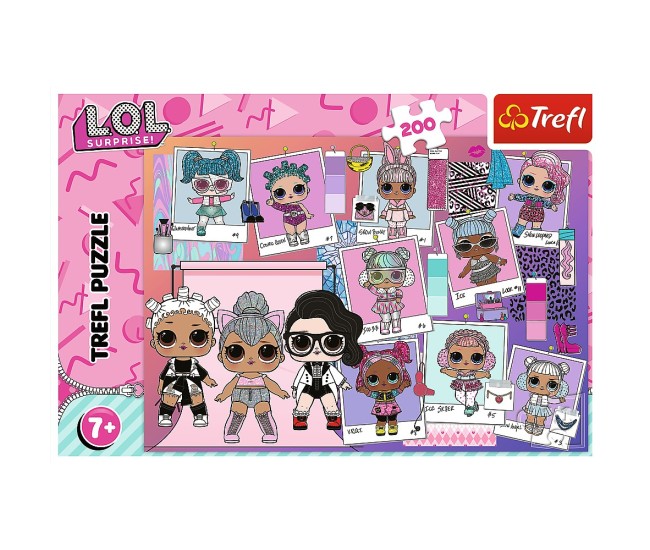 Puzzle trefl 200 lol papusile dragalase Puzzle trefl 200 lol papusile dragalase
