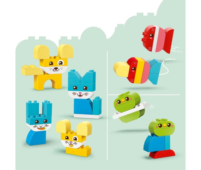 Lego duplo animalute de companie creative 3 in 1 10477