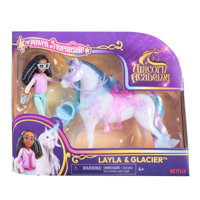 Unicorn academy set papusa layla si unicornul glacier