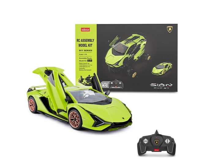 Masinuta construibila cu telecomanda lamborghini sian fkp 37 scara 1 la 18 Masinuta construibila cu telecomanda lamborghini sian fkp 37 scara 1 la 18