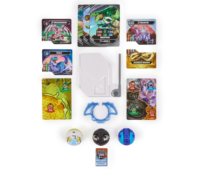 Bakugan starter pack mantid, titanium dragonoid si trox Bakugan starter pack mantid, titanium dragonoid si trox