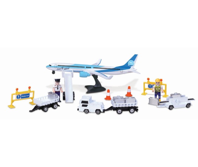 Maisto set aeroport avion alb