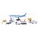 Maisto set aeroport avion alb