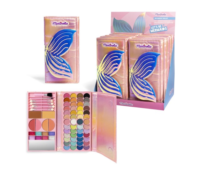Martinelia let's be mermaids trusa de make-up portofel Martinelia let's be mermaids trusa de make-up portofel