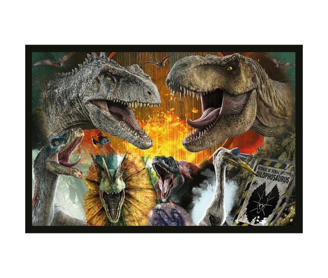 Puzzle trefl 2x200 jurrasic world lume preistorica Puzzle trefl 2x200 jurrasic world lume preistorica