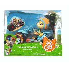 44 de pisici set figurina lampo cu motocileta