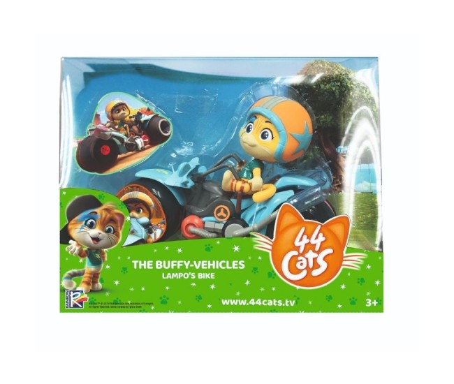 44 de pisici set figurina lampo cu motocileta 44 de pisici set figurina lampo cu motocileta