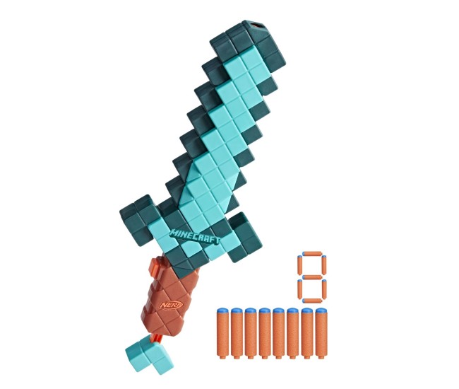 Nerf blaster nerf minecraft diamond Nerf blaster nerf minecraft diamond