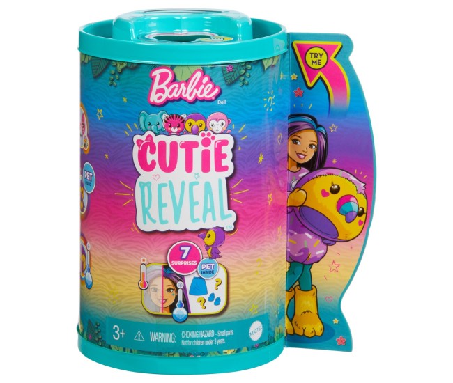 Barbie papusa chelsea cutie reveal tucan