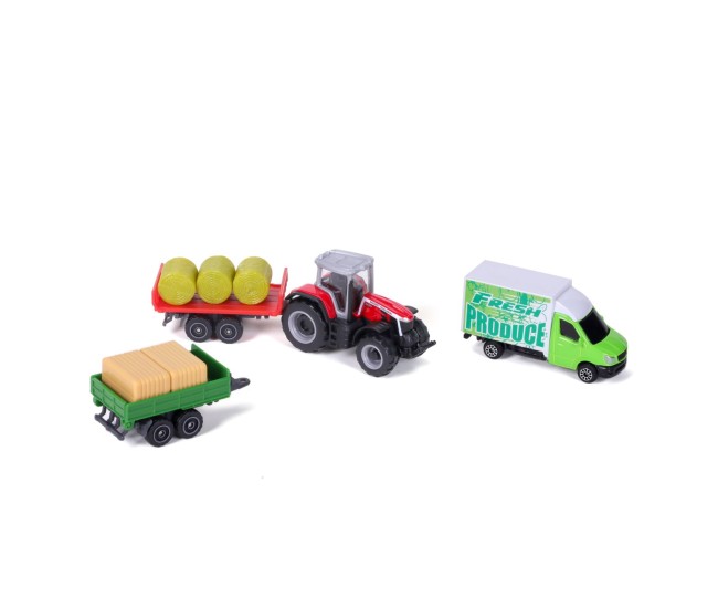 Maisto set 4 utiliaje agricole massey Maisto set 4 utiliaje agricole massey