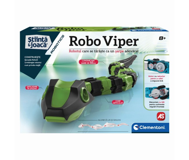Stiinta si joaca robotics robotul sarpe