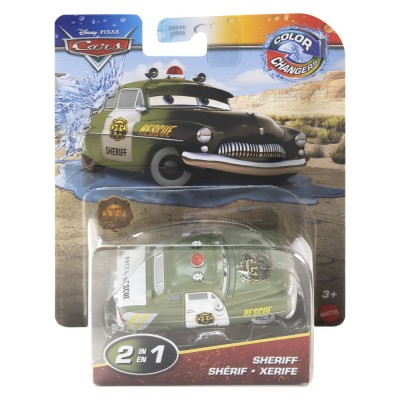 Cars masinuta sheriff cu culori schimbatoare