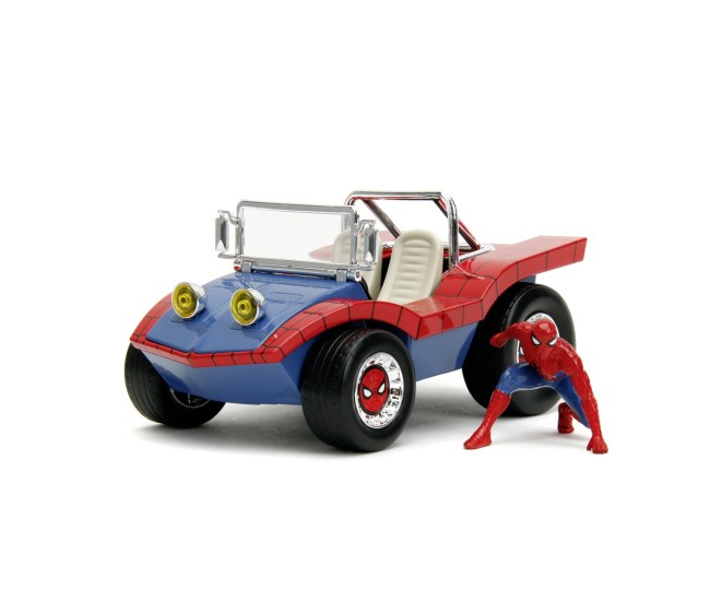 Jada masinuta metalica spider man buggy 1:24 Jada masinuta metalica spider man buggy 1:24