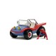 Jada masinuta metalica spider man buggy 1:24 Jada masinuta metalica spider man buggy 1:24