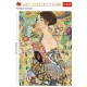 Puzzle trefl 1000 art collection gustav klimt doamna cu evantai Puzzle trefl 1000 art collection gustav klimt doamna cu evantai