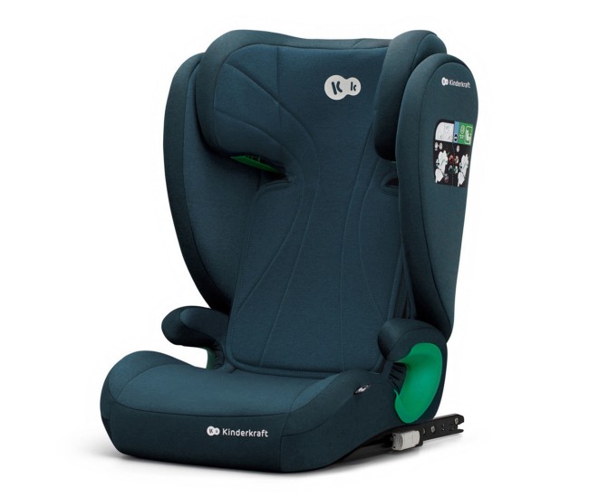 Scaun auto kinderkraft junior fix2, i-size 100-150 cm, harbor blue Scaun auto kinderkraft junior fix2, i-size 100-150 cm, harbor blue