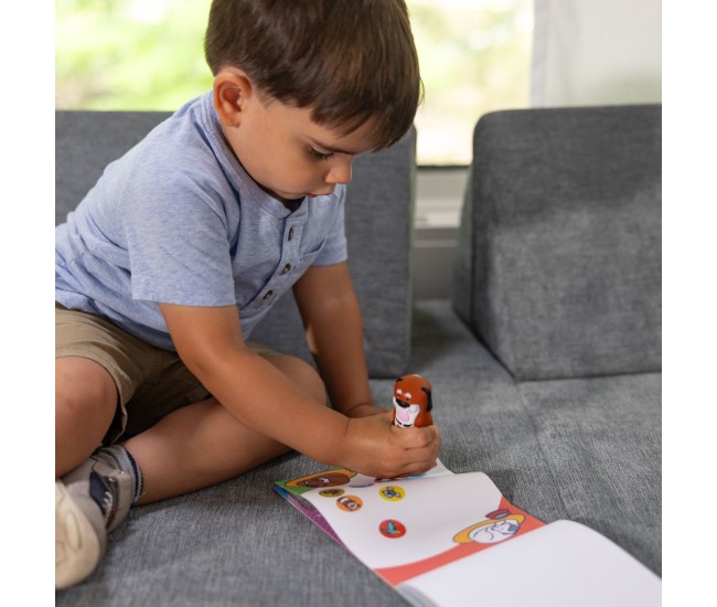 Melissa and doug set de joaca autocolante si stampila cu catelus reincarcabila Melissa and doug set de joaca autocolante si stampila cu catelus reincarcabila