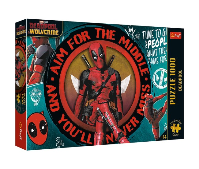 Puzzle trefl 1000 premium plus marvel deadpool si wolverine Puzzle trefl 1000 premium plus marvel deadpool si wolverine
