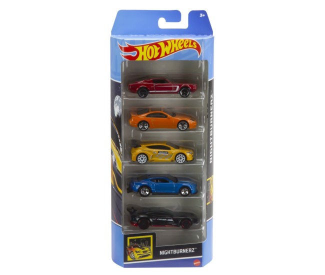 Set 5 masini hot wheels nightburnerz Set 5 masini hot wheels nightburnerz