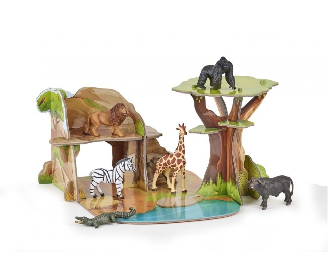 Papo mini display savana Papo mini display savana