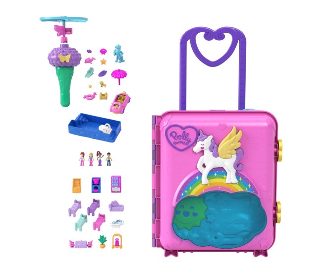 Polly pocket valiza unicorn