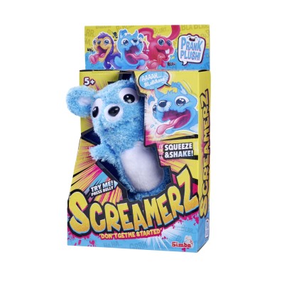 Simba screamerz jucarie plus ursulet albastru