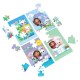Gabbys dollhouse set 4 puzzle din lemn Gabbys dollhouse set 4 puzzle din lemn