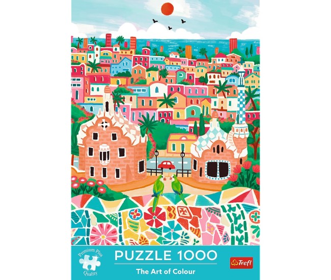Puzzle trefl 1000 premium plus barcelona spania Puzzle trefl 1000 premium plus barcelona spania