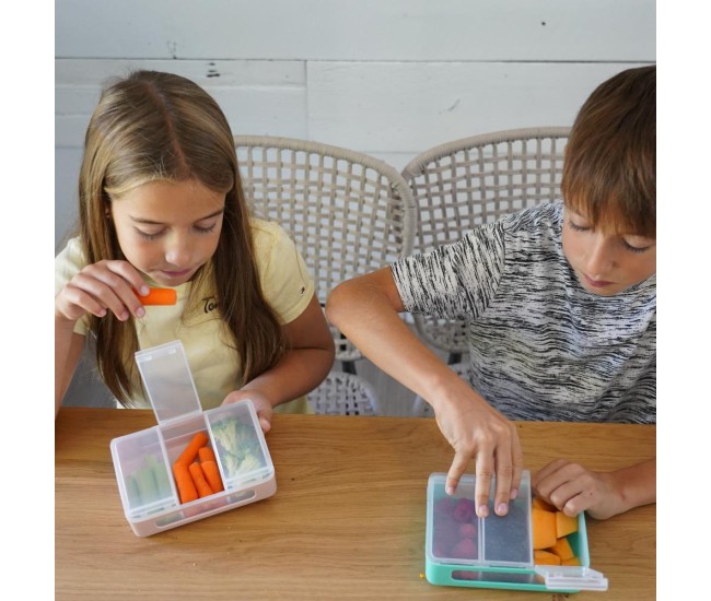 Cutie snack 3 compartimente, melii, wisteria purple Cutie snack 3 compartimente, melii, wisteria purple