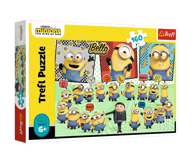 Puzzle trefl 160 minionii aventura minionilor Puzzle trefl 160 minionii aventura minionilor