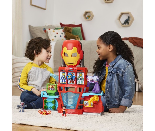 Marvel iron man si prietenii sai uimitori set de joaca Marvel iron man si prietenii sai uimitori set de joaca