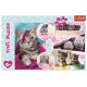 Puzzle trefl 160 pisici dragalase Puzzle trefl 160 pisici dragalase
