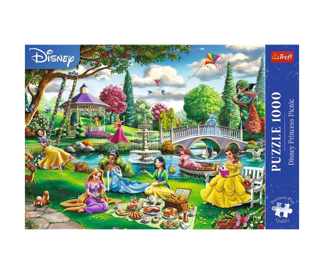 Puzzle trefl 1000 premium plus disney princess picnic Puzzle trefl 1000 premium plus disney princess picnic