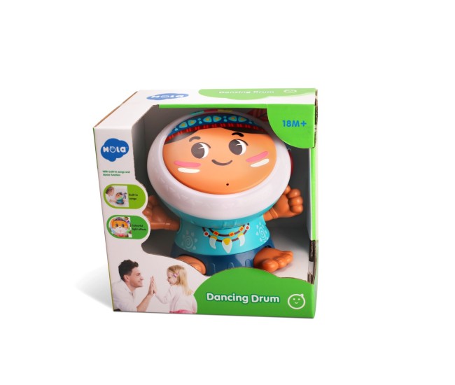Jucarie toba dansatoare albastra