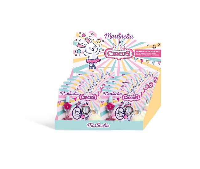 Martinelia circus set de infrumusetare cu breloc Martinelia circus set de infrumusetare cu breloc