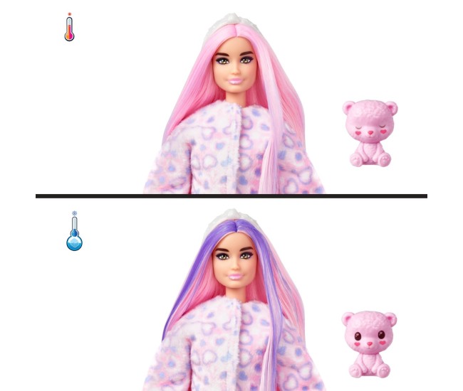 Barbie papusa barbie cutie reveal ursulet Barbie papusa barbie cutie reveal ursulet