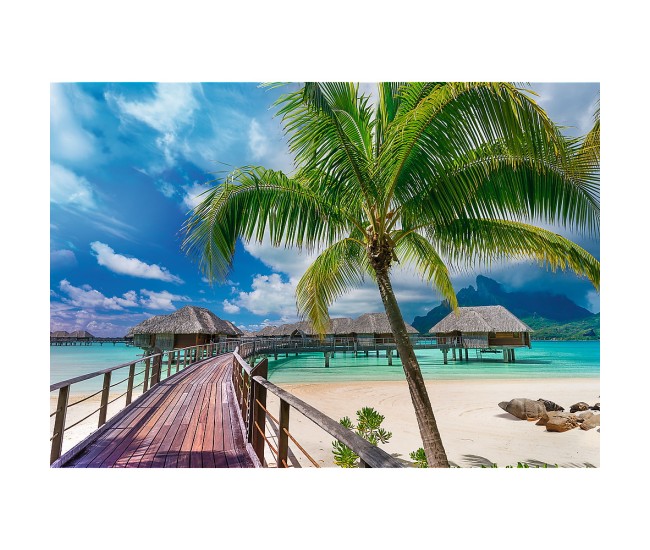 Puzzle trefl uft 1000 insula paradisului bora bora
