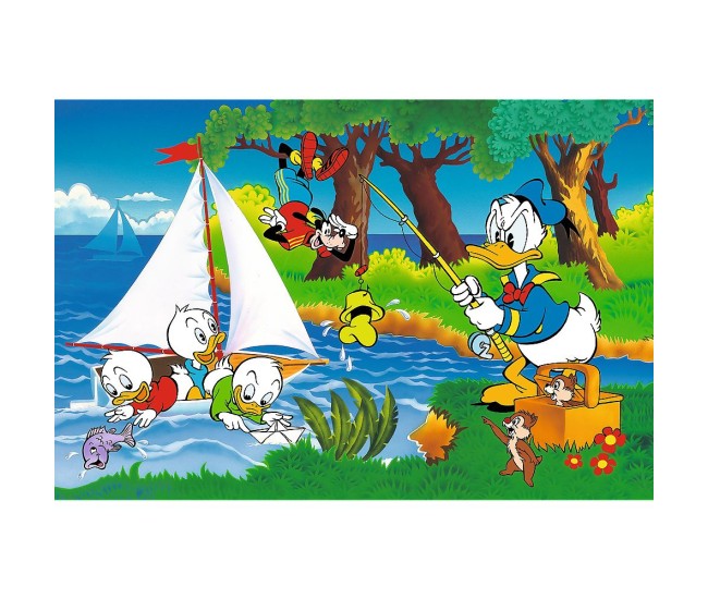 Puzzle trefl 160 donald duck aventura pe lac Puzzle trefl 160 donald duck aventura pe lac