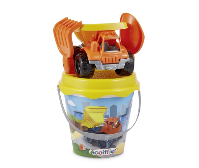 Ecoiffier galetusa de nisip cu camion 17cm Ecoiffier galetusa de nisip cu camion 17cm