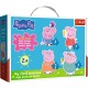 Puzzle trefl baby clasic peppa pig purcelusul clasic printre prieteni